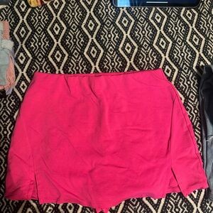 Pink Mini Skirt